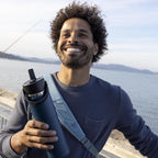 24 oz Wide Mouth with Flex Straw Cap - Oat