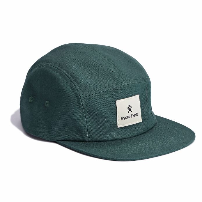 Classic 5 Panel Hat Forest Green