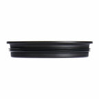 Large Closeable Press-In Lid Black