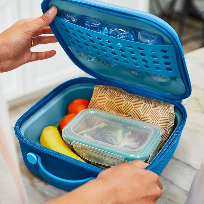Kids Insulated Lunch Box Peony