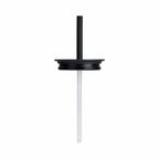 Medium Press-In Straw Lid Black