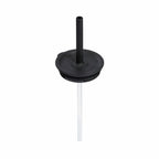 Small Press-In Straw Lid Black