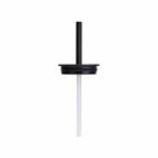 Small Press-In Straw Lid Black