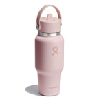 24 oz Wide Mouth Travel Bottle with Flex Straw Cap Tonal Trillium
