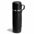 28 oz Hot Flask & Cup Black