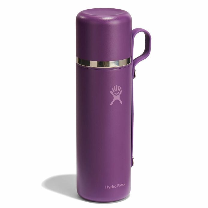 28 oz Hot Flask & Cup Beachplum Purple