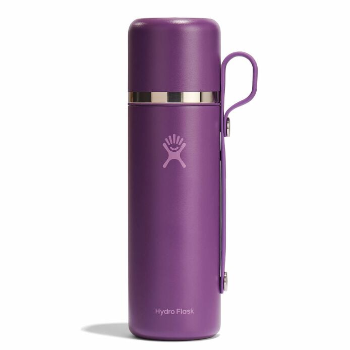 28 oz Hot Flask & Cup Beachplum Purple