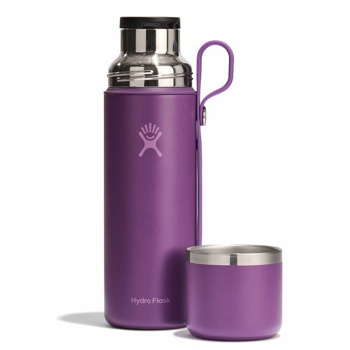 28 oz Hot Flask & Cup Beachplum Purple