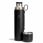36 oz Hot Flask & Cup Black