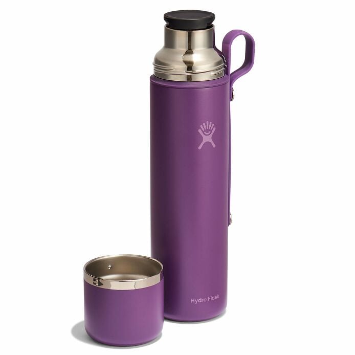 36 oz Hot Flask & Cup Beachplum Purple