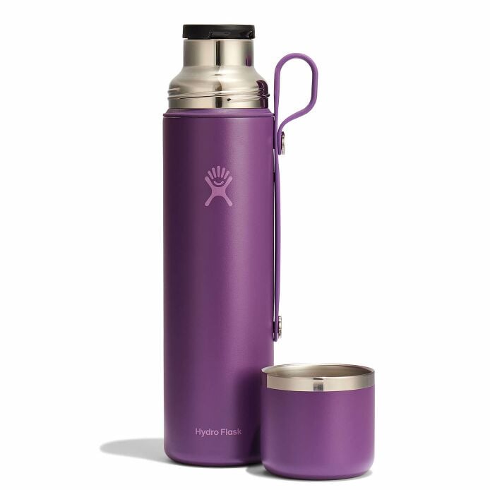 36 oz Hot Flask & Cup Beachplum Purple