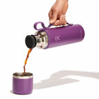 36 oz Hot Flask & Cup Beachplum Purple