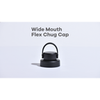 Wide Mouth Flex Chug Cap Black