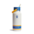 32 oz Wide Mouth with Flex Straw Cap Campus Ivory