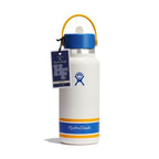 32 oz Wide Mouth with Flex Straw Cap Campus Ivory