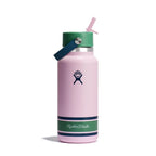 32 oz Wide Mouth with Flex Straw Cap Campus Pink