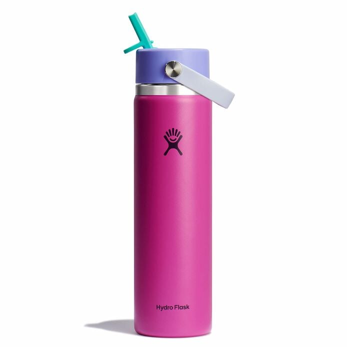 Remix 24 oz Wide Mouth with Flex Straw Cap Holiday Punch