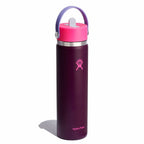 24 oz Wide Mouth with Flex Straw Cap Sugarplum