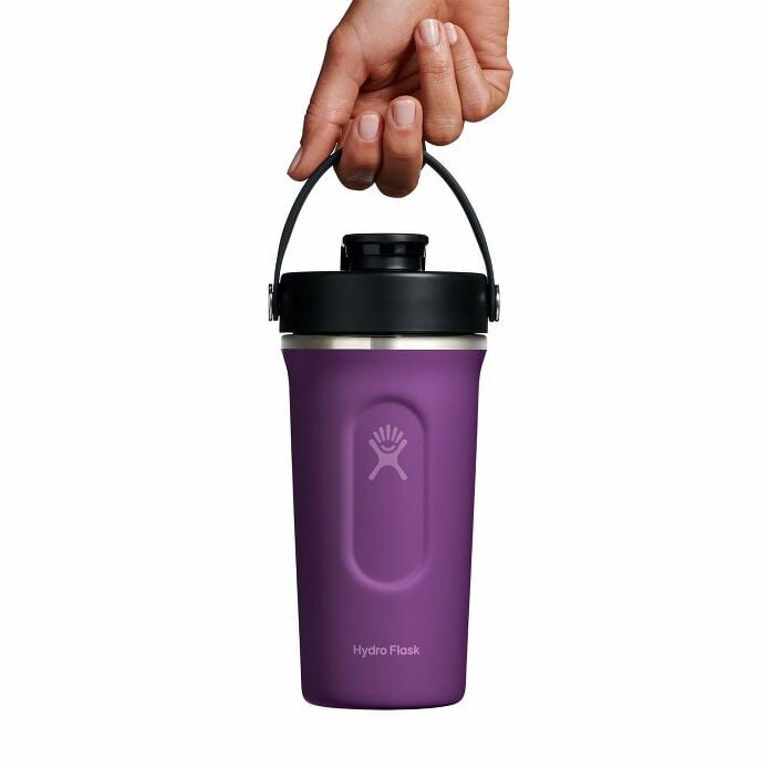 24 oz Insulated Shaker Bottle Beachplum Purple