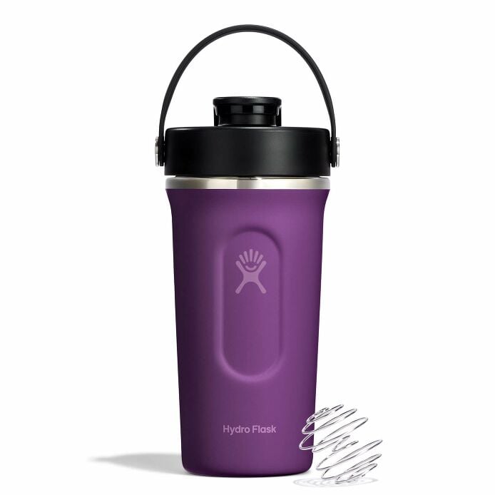 24 oz Insulated Shaker Bottle Beachplum Purple