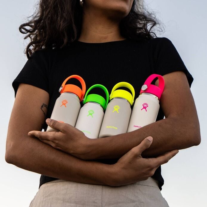 Micro Hydro Mini Bottle Neon Orange