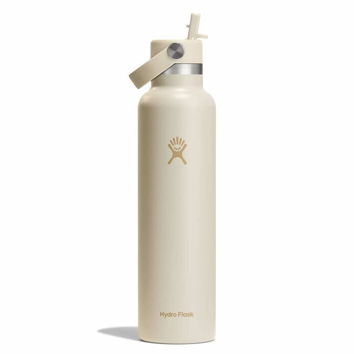 24 oz Standard Mouth with Flex Straw Cap Coconut