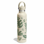 24 oz Standard Mouth with Flex Straw Cap Botanical Bliss Coconut
