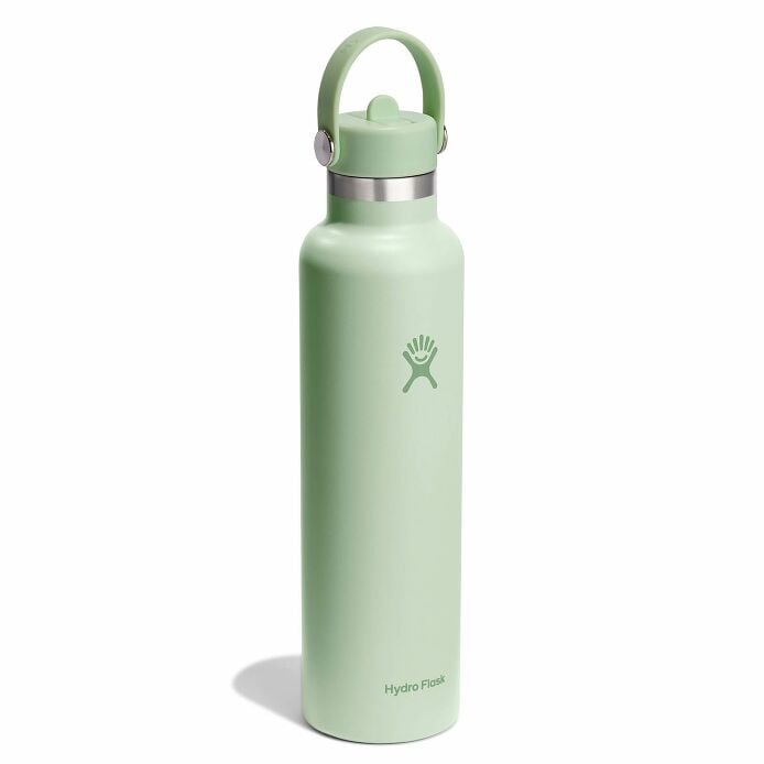 24 oz Standard Mouth with Flex Straw Cap Aloe