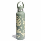 24 oz Standard Mouth with Flex Straw Cap Botanical Bliss