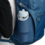 24 oz Wide Mouth Travel Bottle with Flex Straw Cap Surf