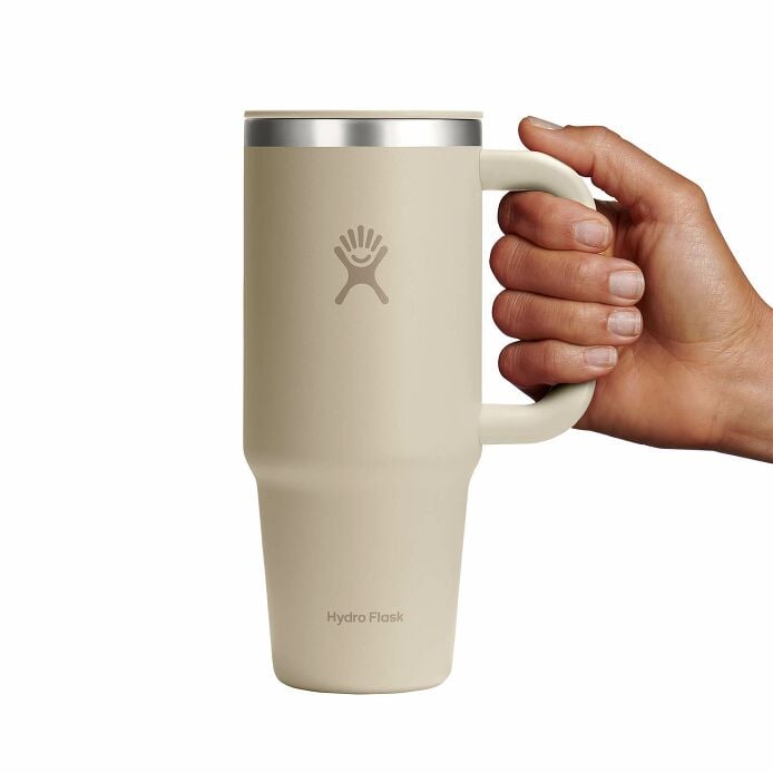 24 oz Travel Tumbler Mug Oat