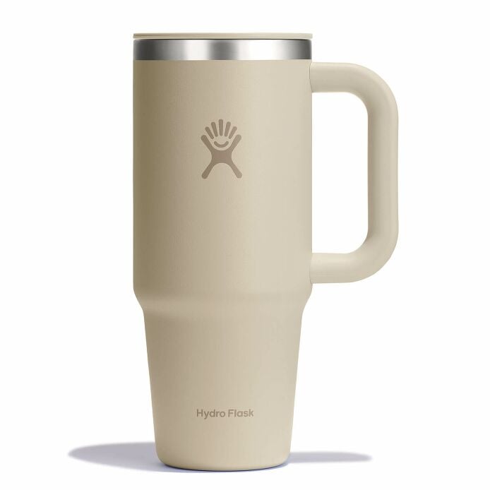24 oz Travel Tumbler Mug Oat