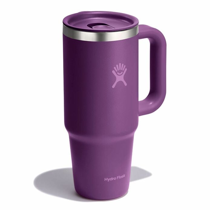 24 oz Travel Tumbler Mug Beachplum Purple