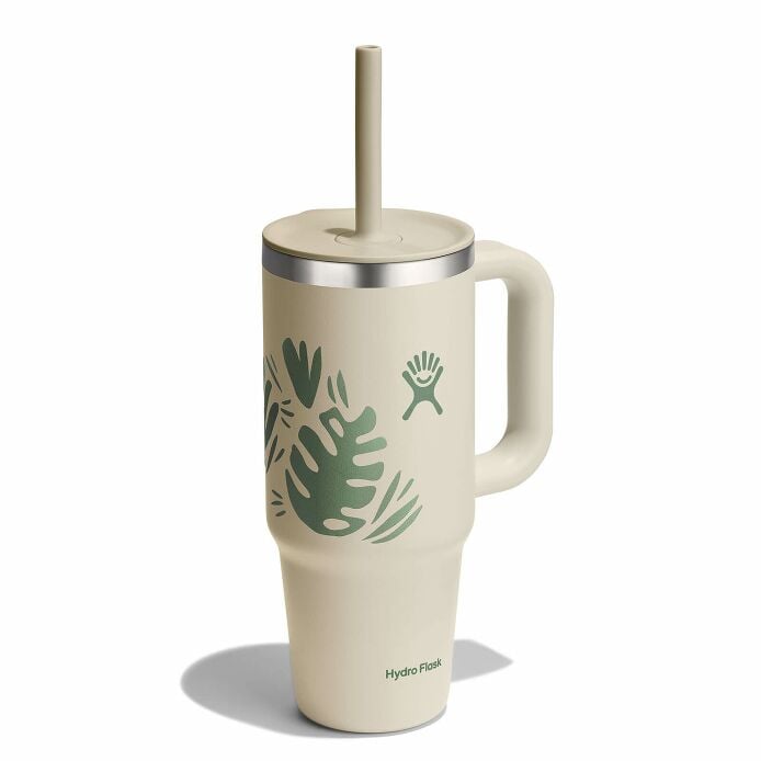 24 oz Travel Tumbler Botanical Bliss Coconut