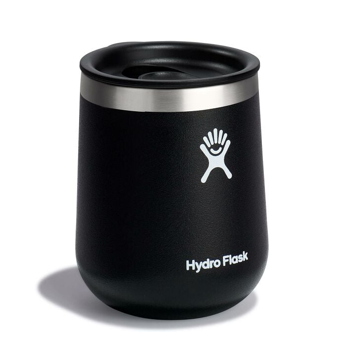 10 oz Wine Tumbler Black
