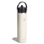 24 oz Wide Mouth with Flex Straw Cap Ivory