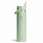 24 oz Wide Mouth with Flex Straw Cap Aloe
