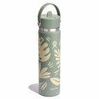 24 oz Wide Mouth with Flex Straw Cap Botanical Bliss