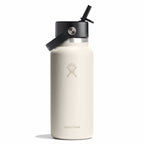32 oz Wide Mouth with Flex Straw Cap Ivory