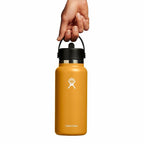 32 oz Wide Mouth with Flex Straw Cap Fossil