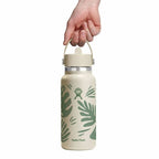32 oz Wide Mouth with Flex Straw Cap Botanical Bliss Coconut