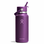32 oz Wide Mouth with Flex Straw Cap Beachplum Purple