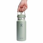 32 oz Wide Mouth with Flex Straw Cap Tonal Agave