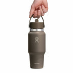24 oz Wide Mouth Travel Bottle with Flex Straw Cap Sandpiper