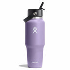 32 oz Wide Mouth Travel Bottle with Flex Straw Cap Moonshadow