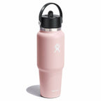 32 oz Wide Mouth Travel Bottle with Flex Straw Cap Trillium