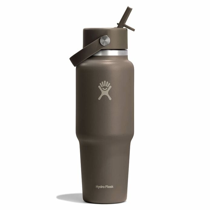 32 oz Wide Mouth Travel Bottle with Flex Straw Cap Sandpiper