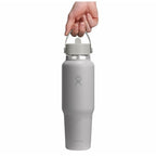 40 oz Wide Mouth Travel Bottle with Flex Straw Cap Tonal Birch