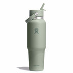 40 oz Wide Mouth Travel Bottle with Flex Straw Cap Tonal Agave