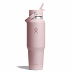 40 oz Wide Mouth Travel Bottle with Flex Straw Cap Tonal Trillium